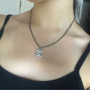 Fake chanel necklace